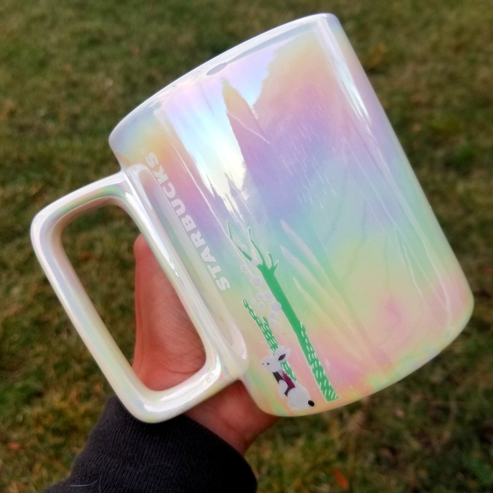 🆕️Starbucks, Iridescent Holiday Ceramic Mug - Picture 6 of 9